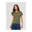 DUER Women's PurePima Slim Crew Kelp