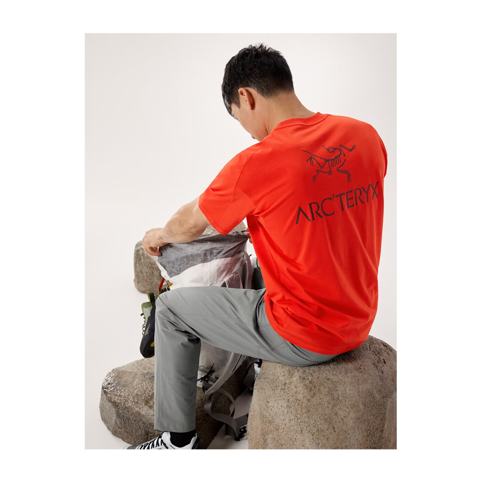 Arc'teryx Men's Kragg SL Cotton Bird Word Shirt SS Dynasty/Mars