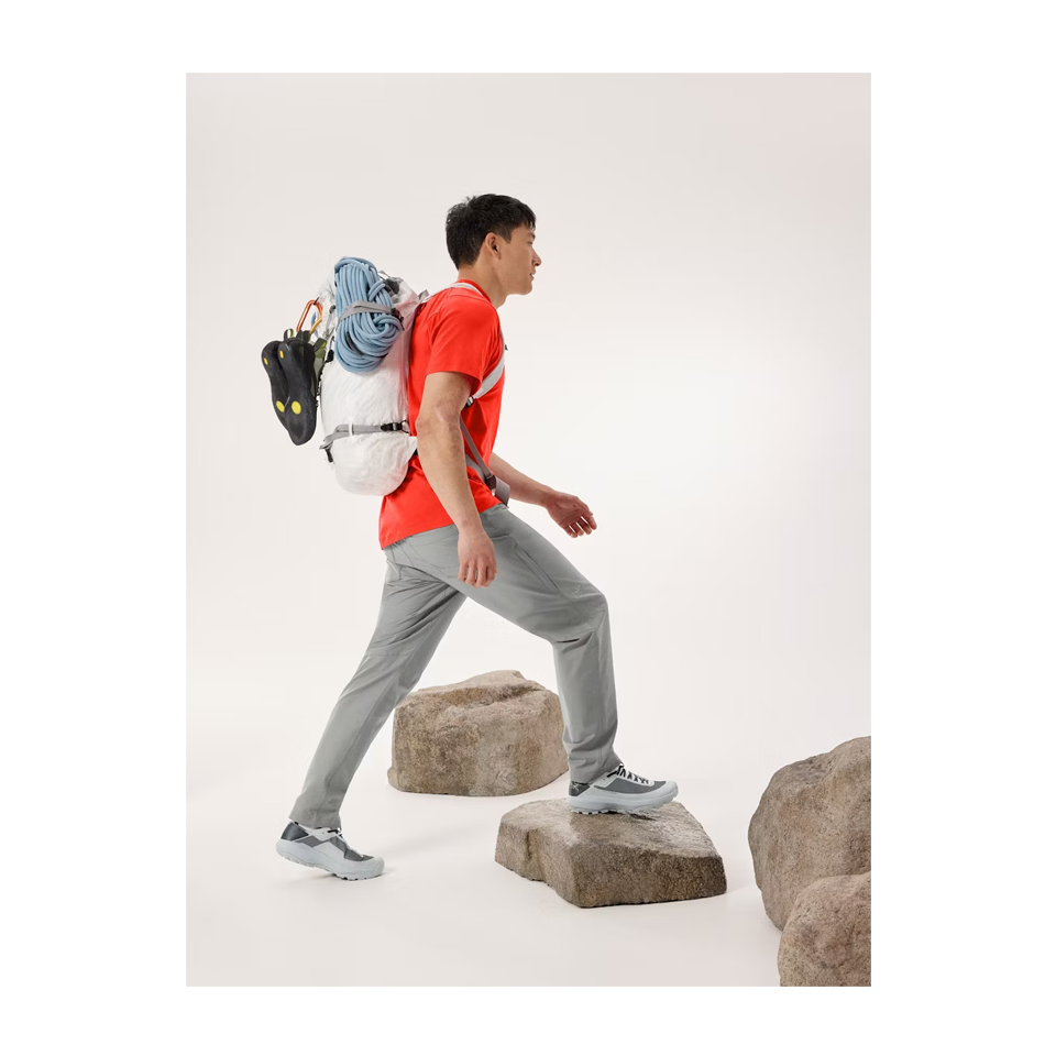 Arc'teryx Men's Kragg SL Cotton Bird Word Shirt SS Dynasty/Mars