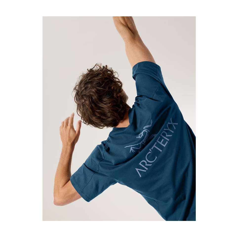 Arc'teryx Men's Kragg SL Cotton Bird Word Shirt SS Nightscape/Lt Night