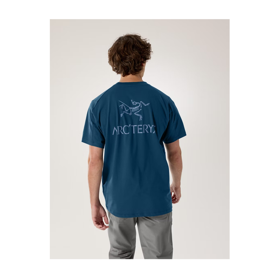 Arc'teryx Men's Kragg SL Cotton Bird Word Shirt SS Nightscape/Lt Night