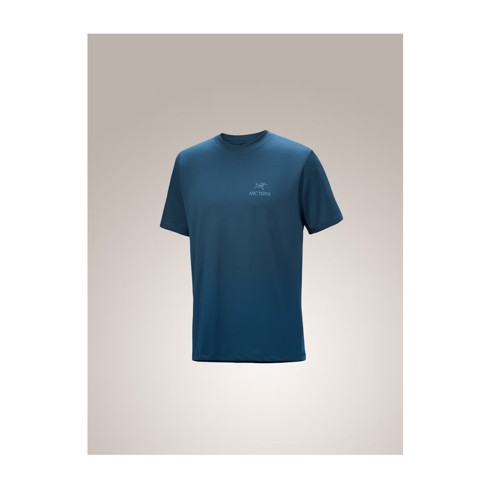 Arc'teryx Men's Kragg SL Cotton Bird Word Shirt SS Nightscape/Lt Night