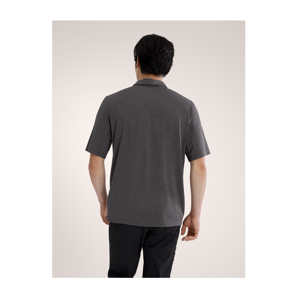 Arc'teryx Men's Cormac Polo SS Black Heather