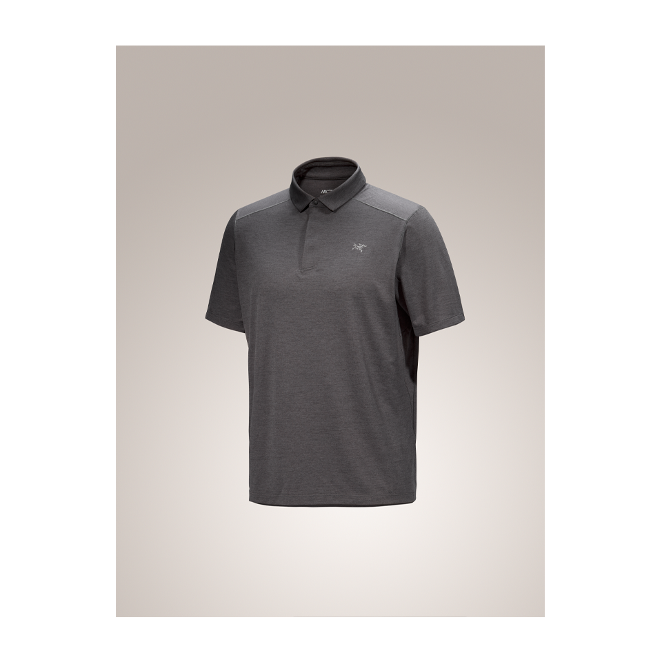 Arc'teryx Men's Cormac Polo SS Black Heather
