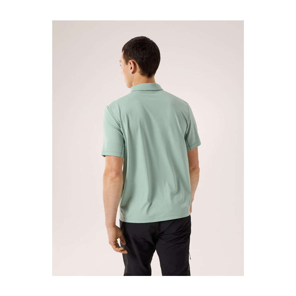 Arc'teryx Men's Cormac Polo SS Stone Green Heather