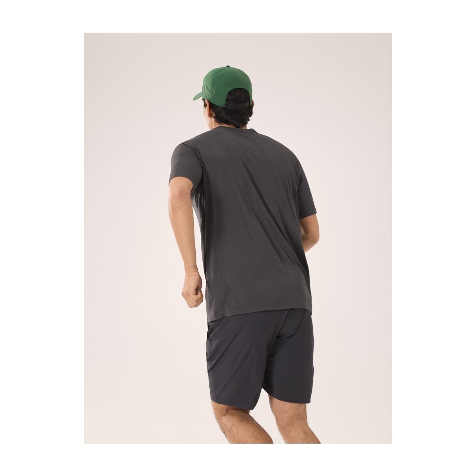 Arc'teryx Men's Cormac Crew Neck Shirt SS Black Heather