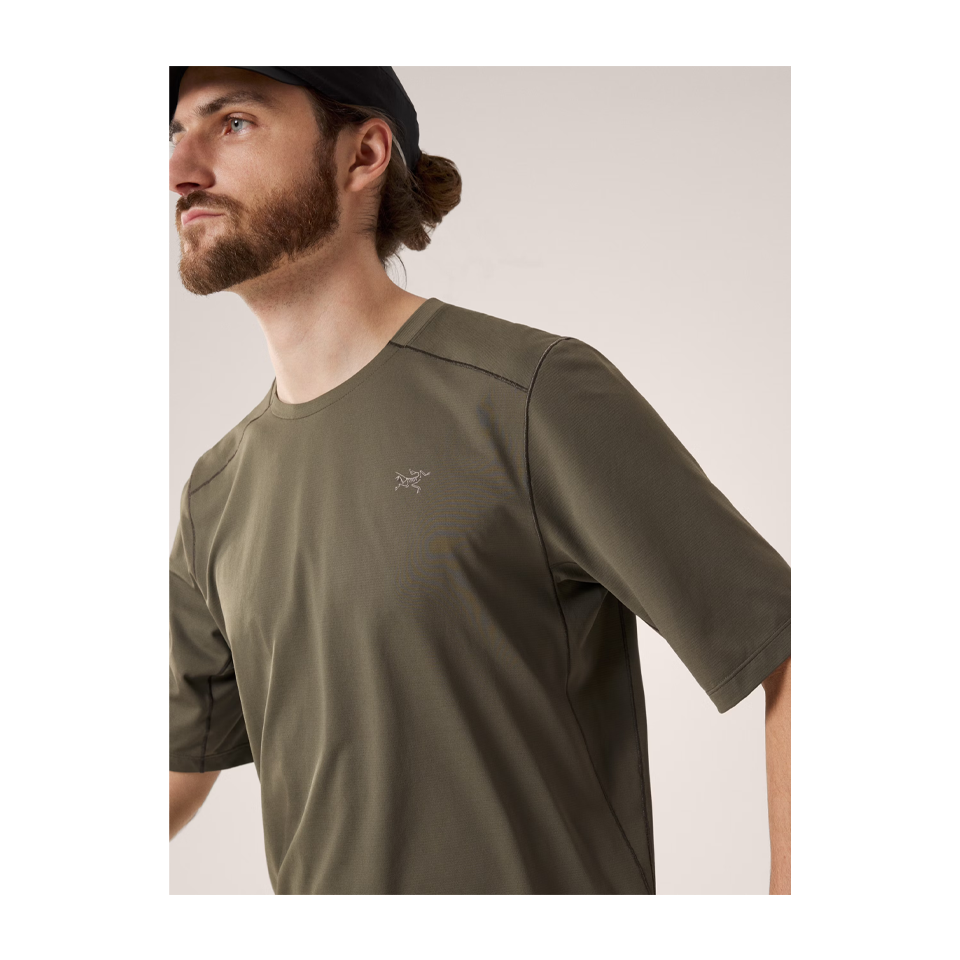 Arc'teryx Men's Cormac Crew Neck Shirt SS Tatsu Heather