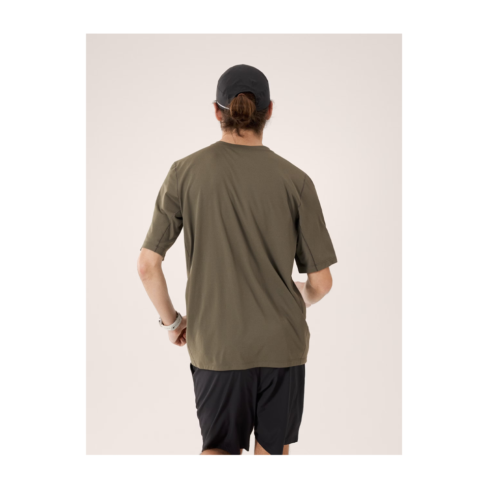Arc'teryx Men's Cormac Crew Neck Shirt SS Tatsu Heather