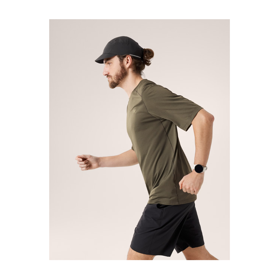 Arc'teryx Men's Cormac Crew Neck Shirt SS Tatsu Heather