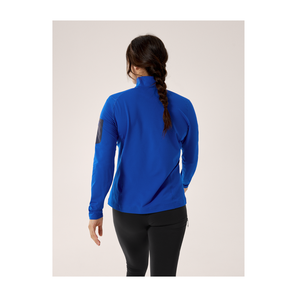 Artc'teryx Women's Rho Zip Neck Vitality/Black Sapphire