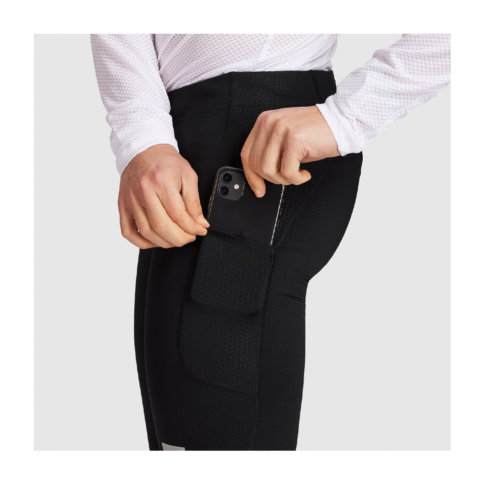 SAYSKY Men's Combat+ Short Tights 9'' Black