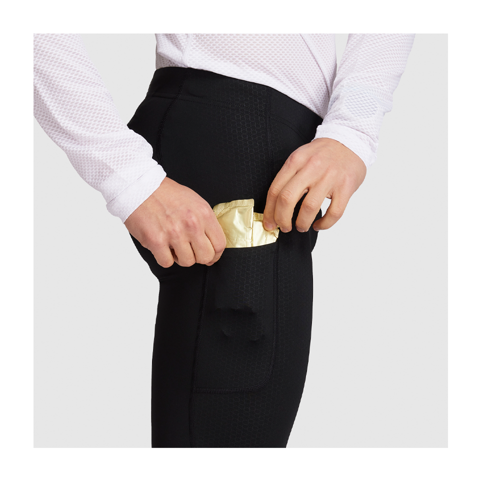 SAYSKY Men's Combat+ Short Tights 9'' Black