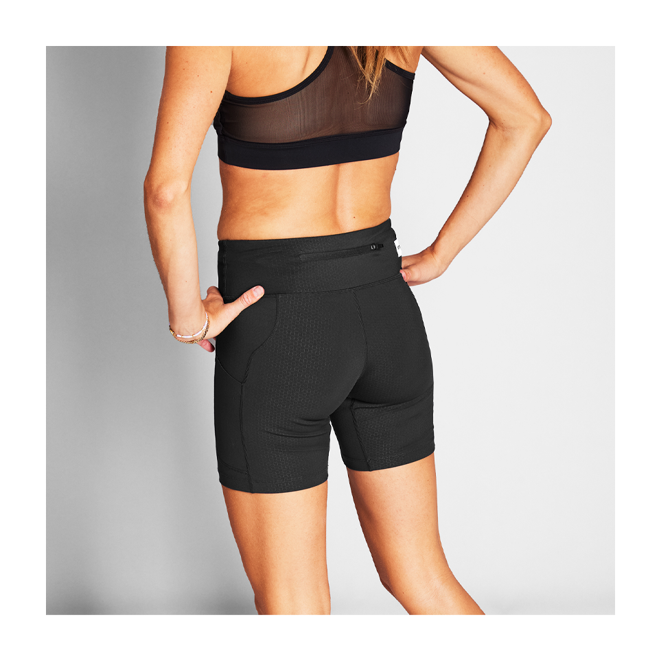 SAYSKY Women's Combat+ Short Tights 7'' Black