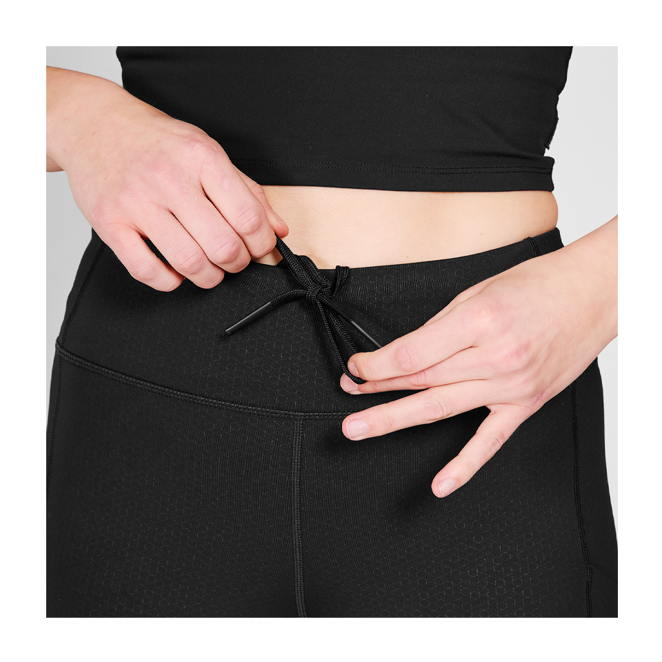 SAYSKY Women's Combat+ Short Tights 7'' Black