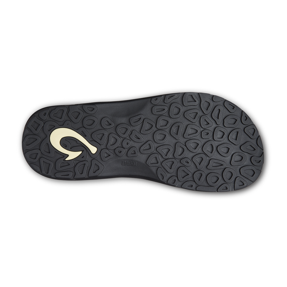 OluKai Men's 'Ohana Black/Dark Shadow