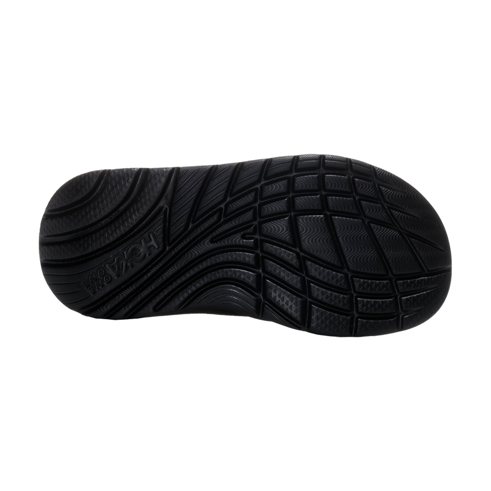 HOKA Men's ORA Recovery Flip Black/Dark Gull
