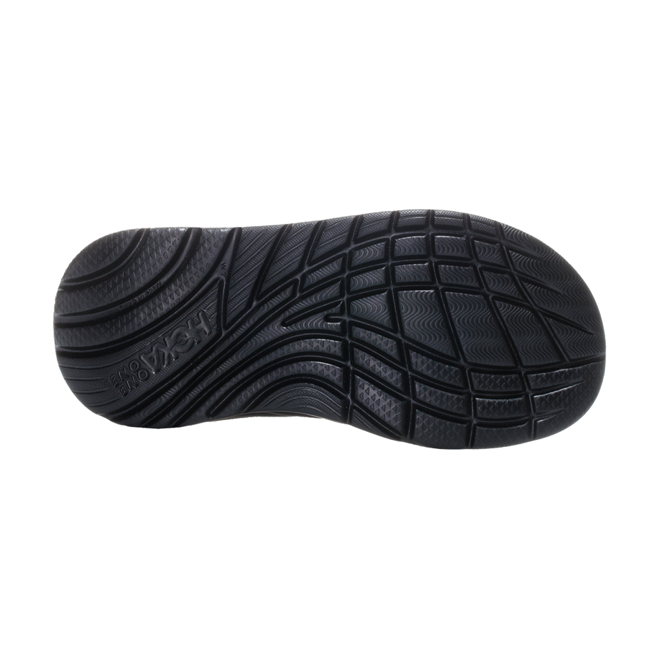 HOKA Women's ORA Recovery Flip Black/Dark Gull