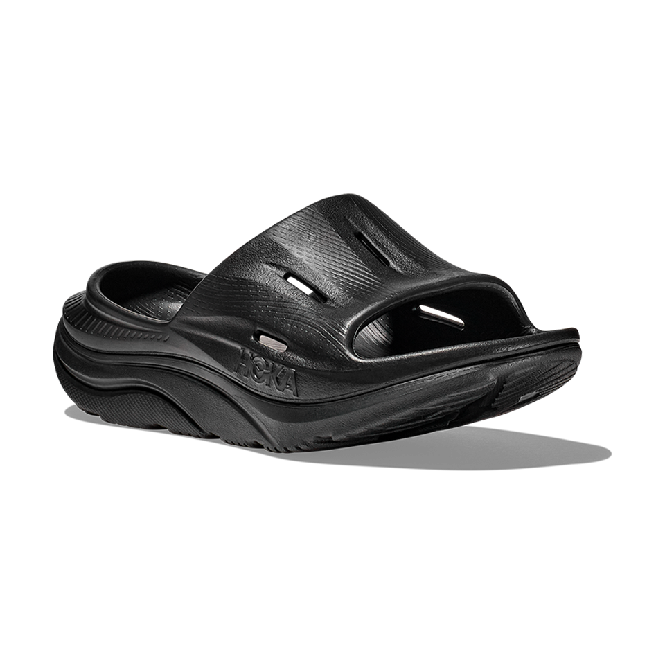 HOKA All Gender ORA Slide 3 Black/Black
