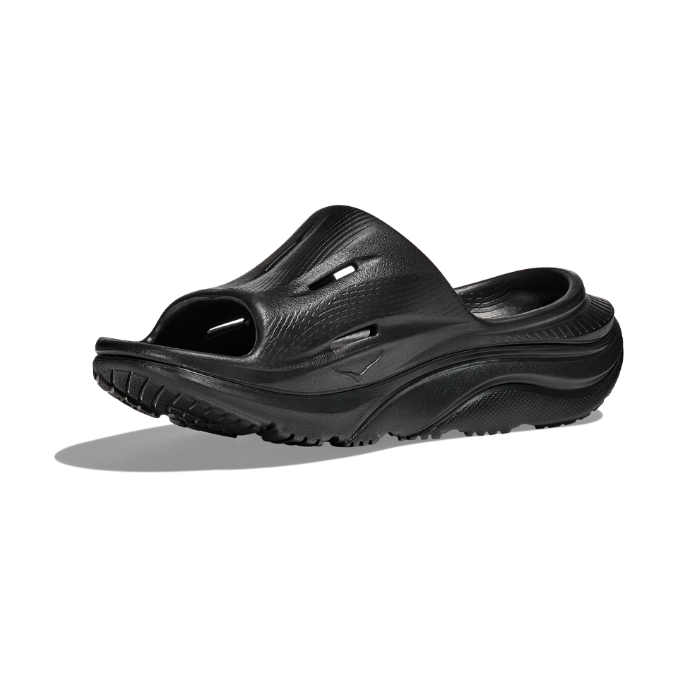 HOKA All Gender ORA Slide 3 Black/Black