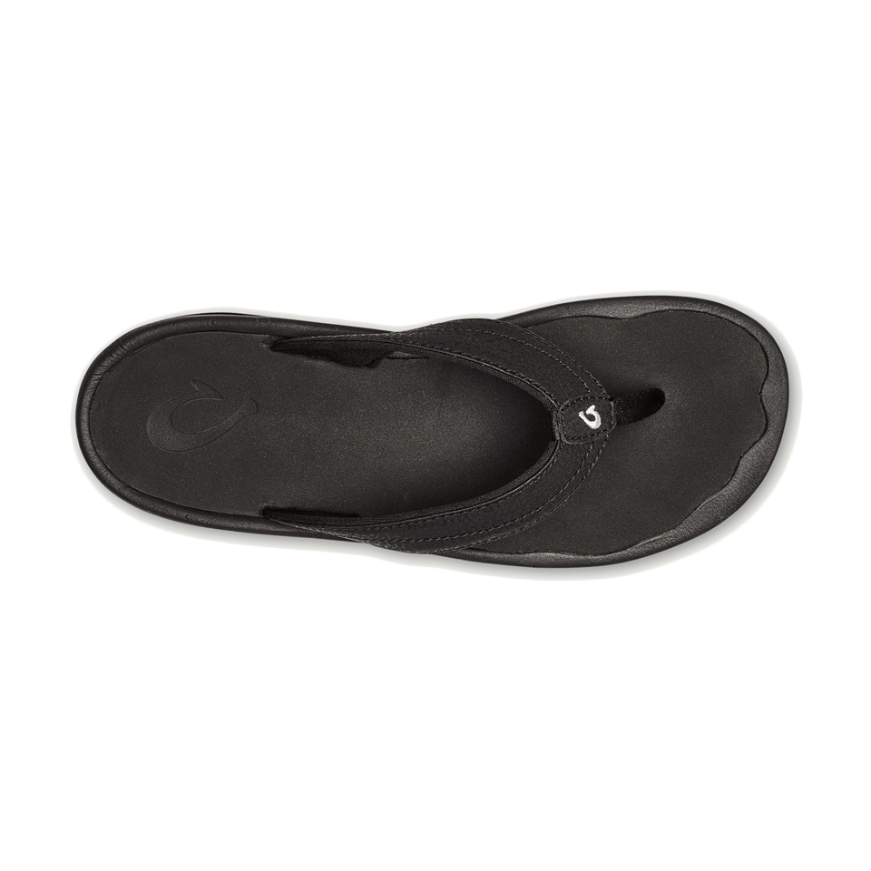 OluKai Women's 'Ohana Black/Black