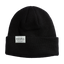 Coal The Uniform Low Recycled Knit Cuff Beanie Black