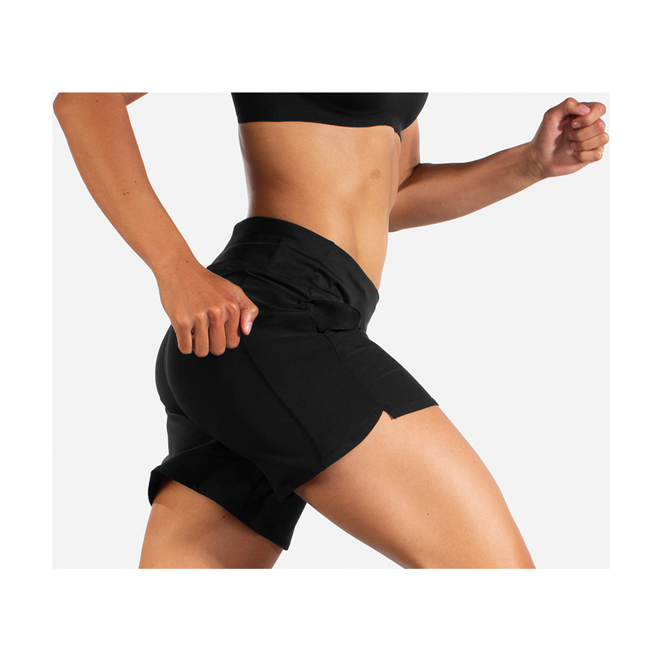 Brooks Women's Chaser 7" Short Black