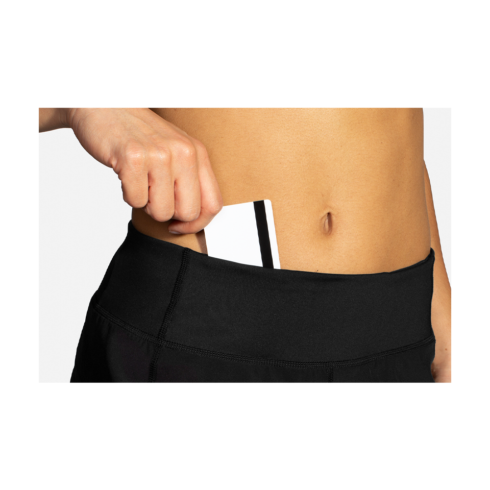 Brooks Women's Chaser 7" Short Black