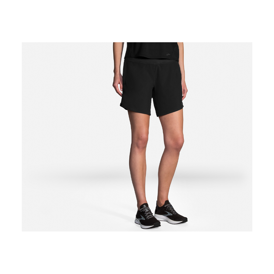 Brooks Women's Chaser 7" Short Black
