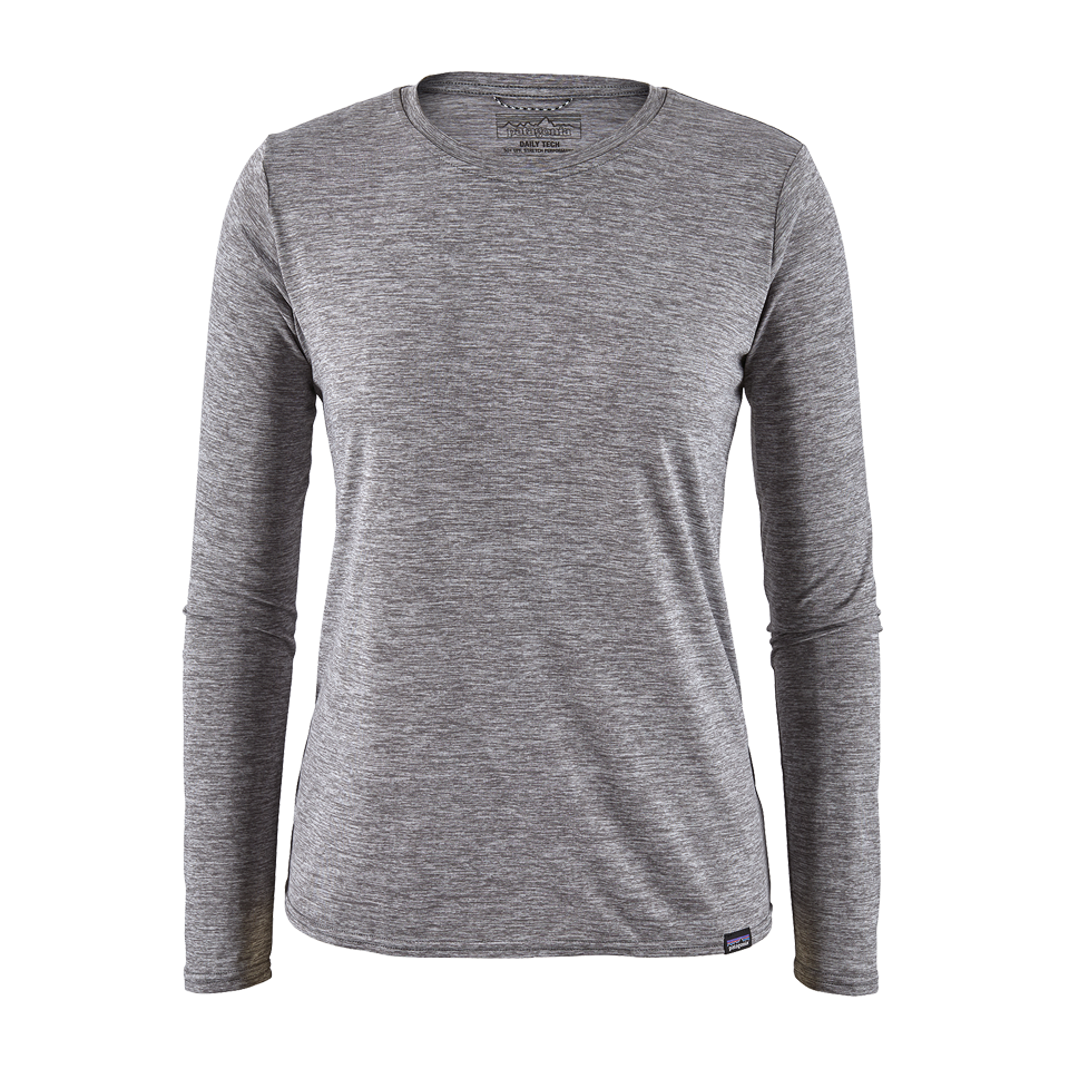 Patagonia Women's Long-Sleeved Capilene Cool Daily Shirt Feather Grey