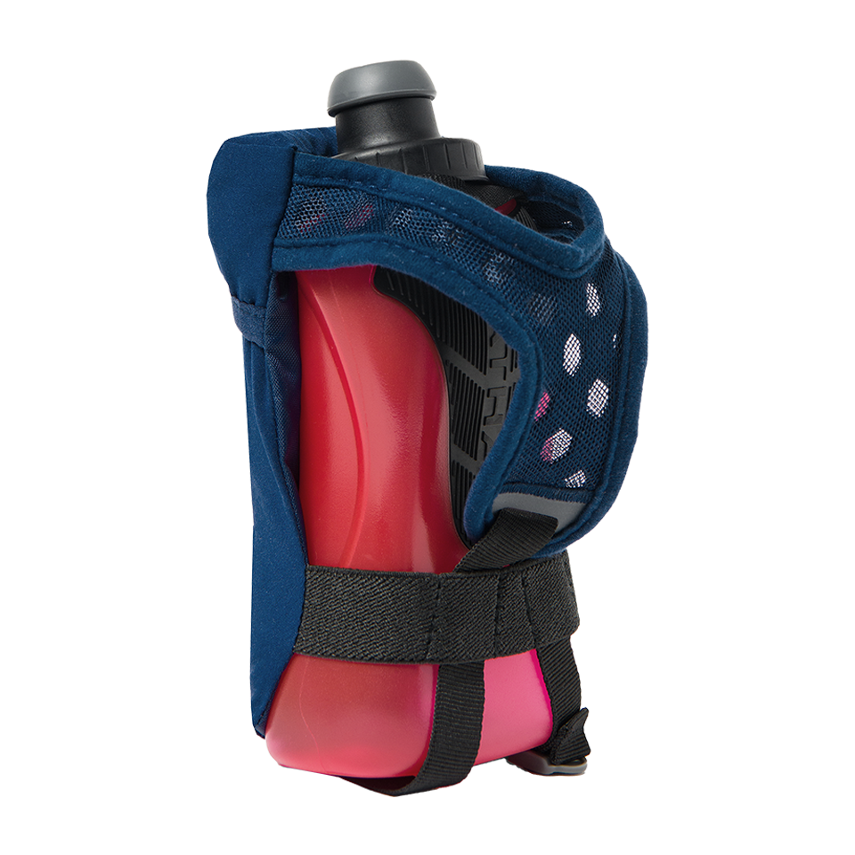 Nathan QuickSqueeze 12 oz Handheld Estate Blue/White