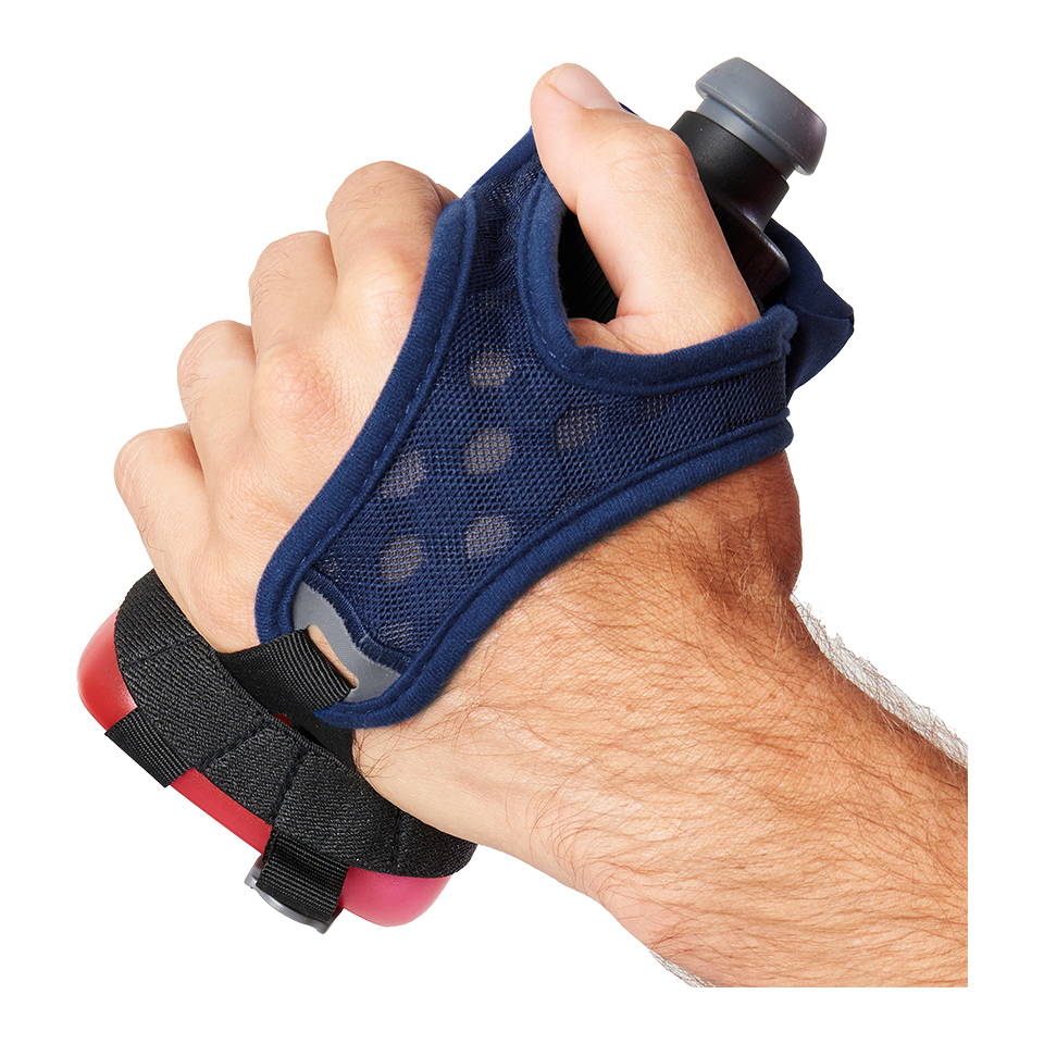 Nathan QuickSqueeze 12 oz Handheld Estate Blue/White