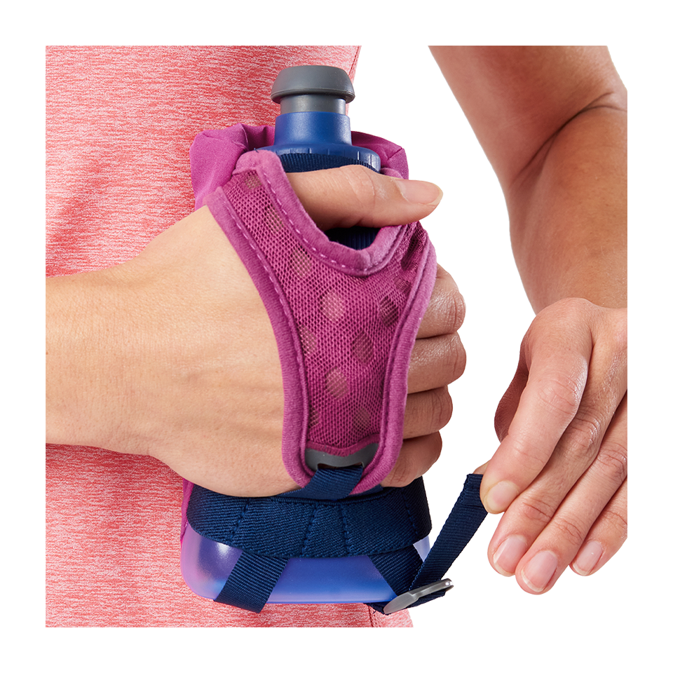 Nathan QuickSqueeze 12 oz Handheld Estate Magenta/Estate Blue