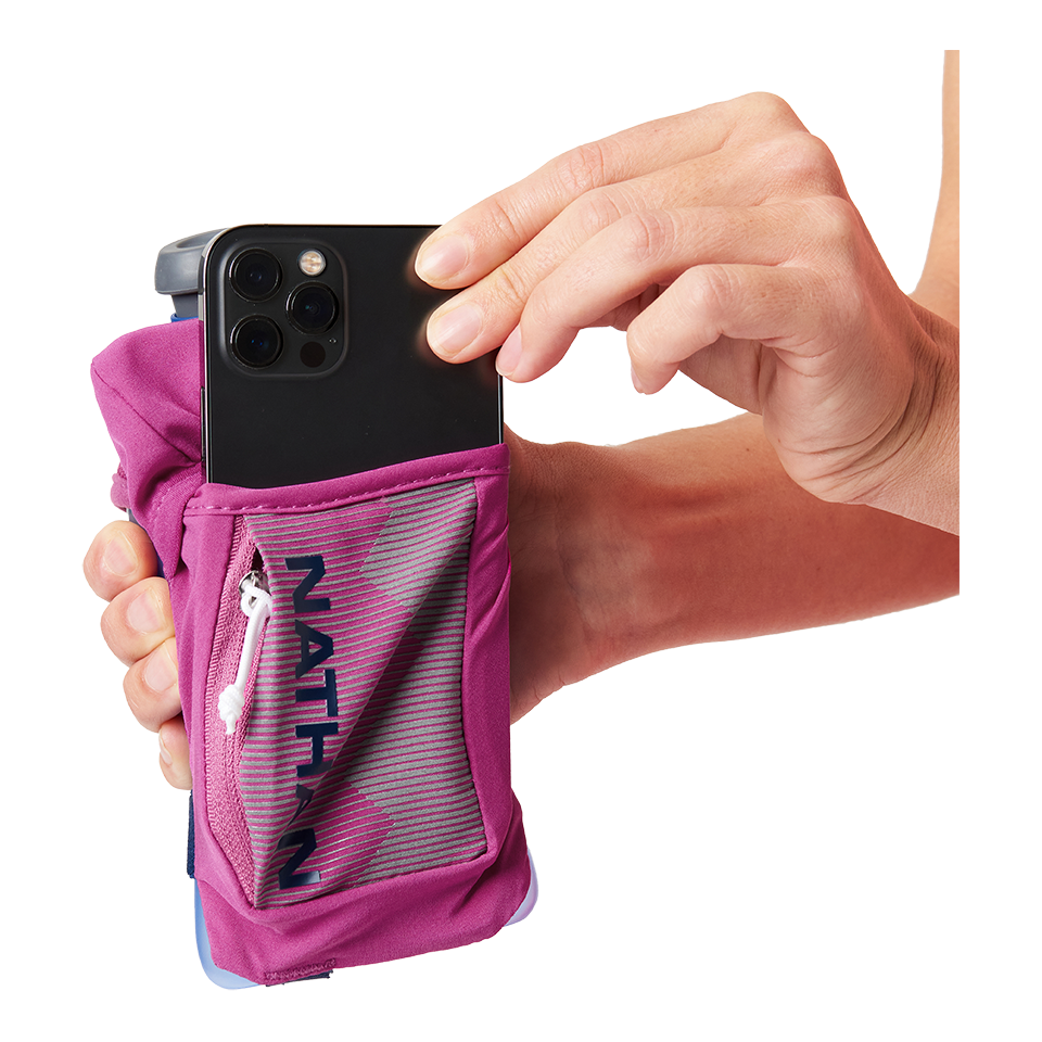 Nathan QuickSqueeze 12 oz Handheld Estate Magenta/Estate Blue