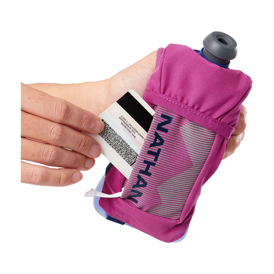 Nathan QuickSqueeze 12 oz Handheld Estate Magenta/Estate Blue