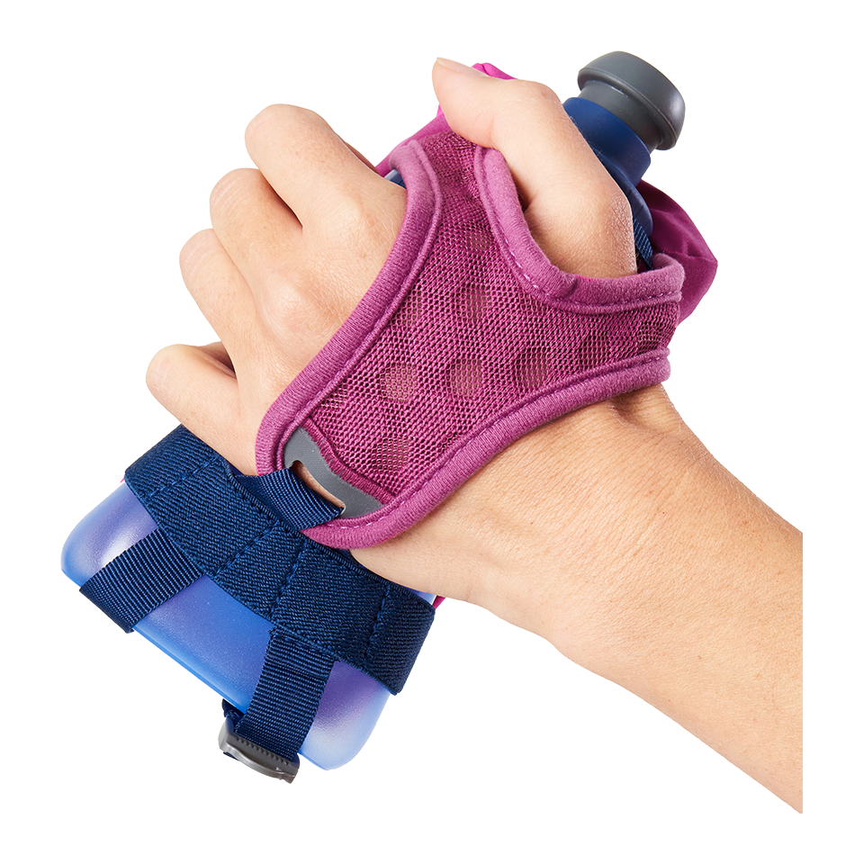 Nathan QuickSqueeze 12 oz Handheld Estate Magenta/Estate Blue