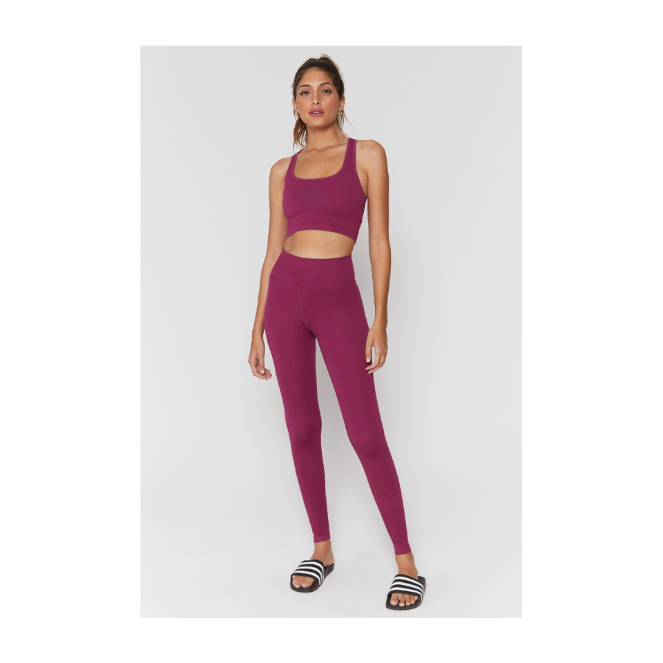 Spiritual Gangster Women's Love Sculpt Seamless Legging Rosaline