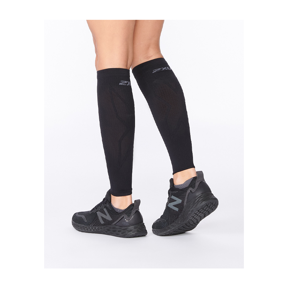 2XU X Compression Calf Sleeves Black/Black