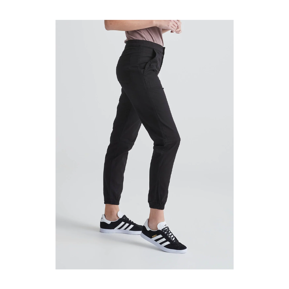 DUER Women's Live Lite High Rise Jogger Black