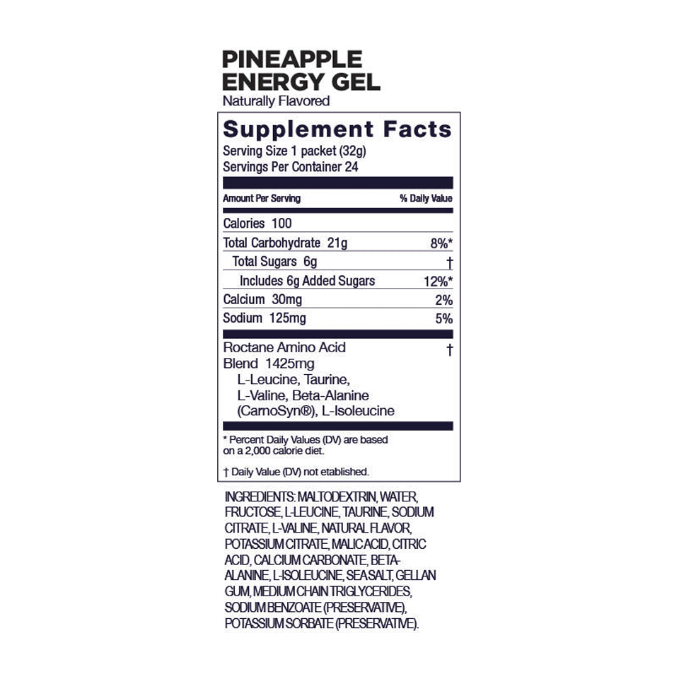 GU Energy Roctane Energy Gel Pineapple Secondary image