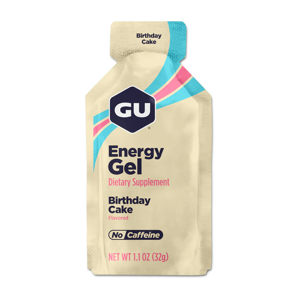 GU Energy Original Energy Gel Birthday Cake