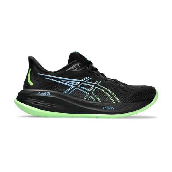 ASICS Men's GEL-CUMULUS 26 Black/Electric Lime