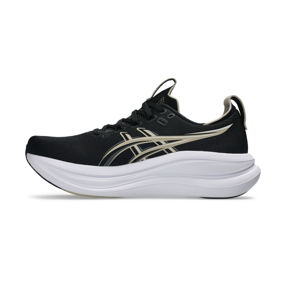 ASICS Men's GEL-NIMBUS 28 Black/Feather Grey