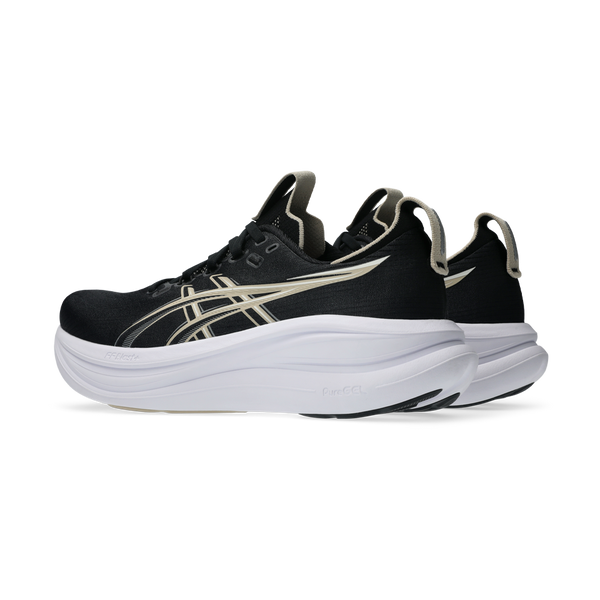ASICS Men's GEL-NIMBUS 28 Black/Feather Grey