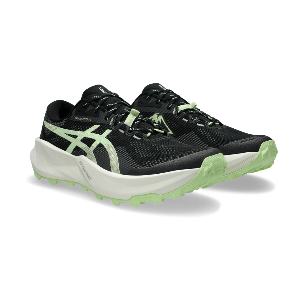 ASICS Men's TRABUCO 14 Black/Illuminate Yellow