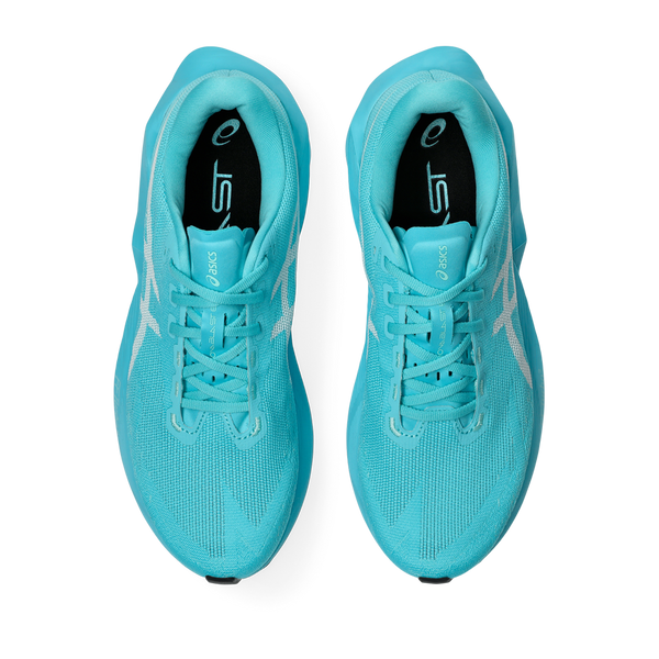 ASICS Men's NOVABLAST 6 Energy Aqua/White