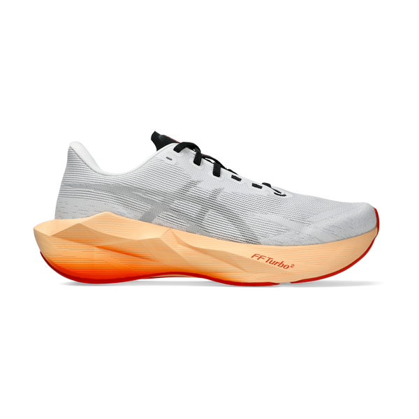ASICS Men's NOVABLAST 6 White/Orange Glow