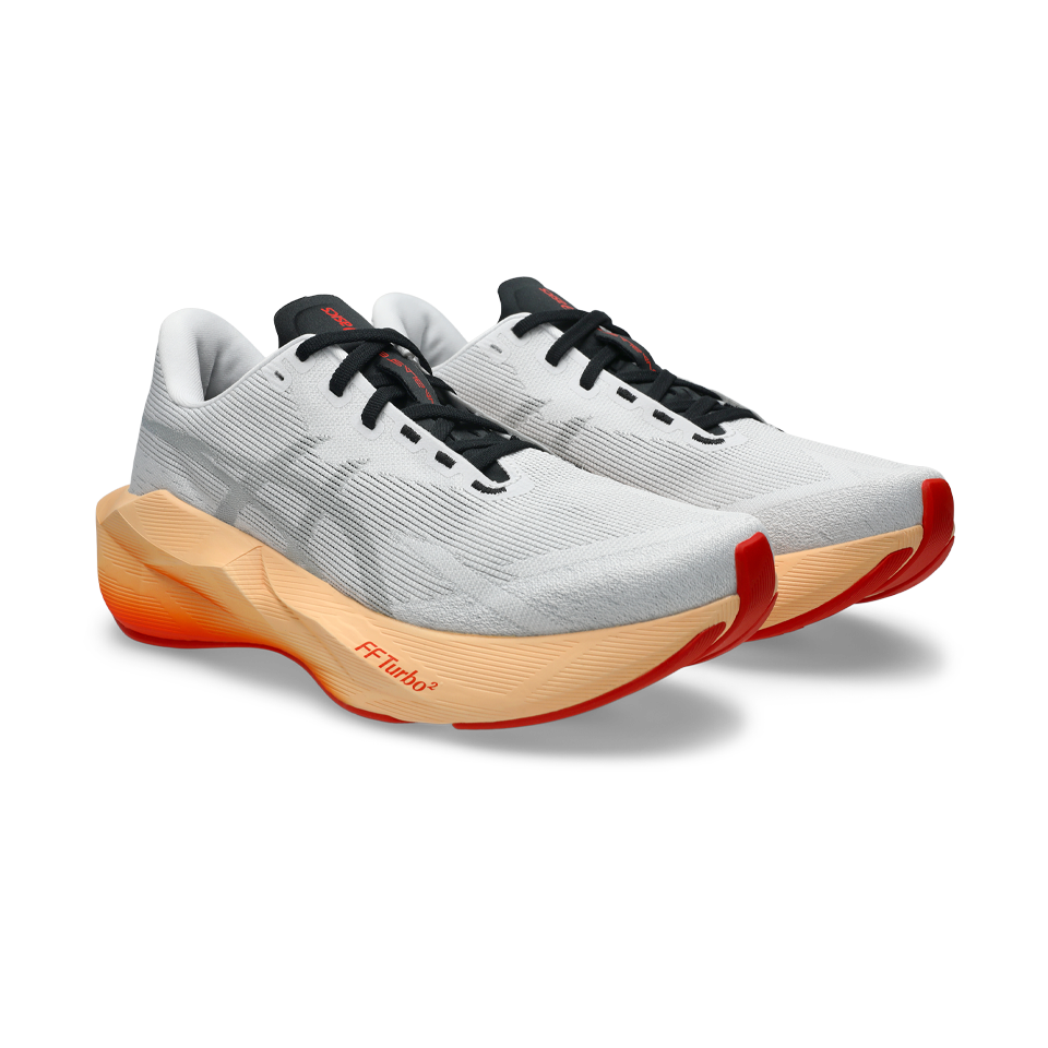 ASICS Men's NOVABLAST 6 White/Orange Glow