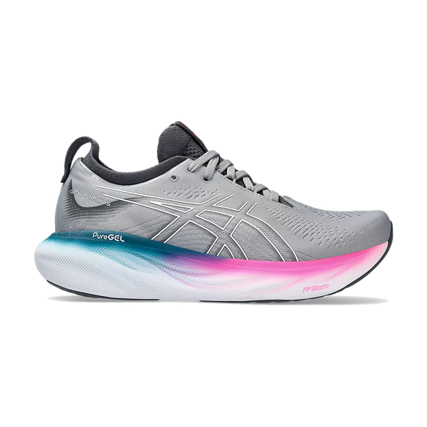 Asics Women's GEL-NIMBUS 25 Sheet Rock/White