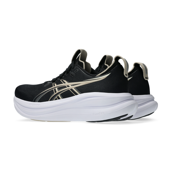 ASICS Women's GEL-NIMBUS 28 Black/Feather Grey