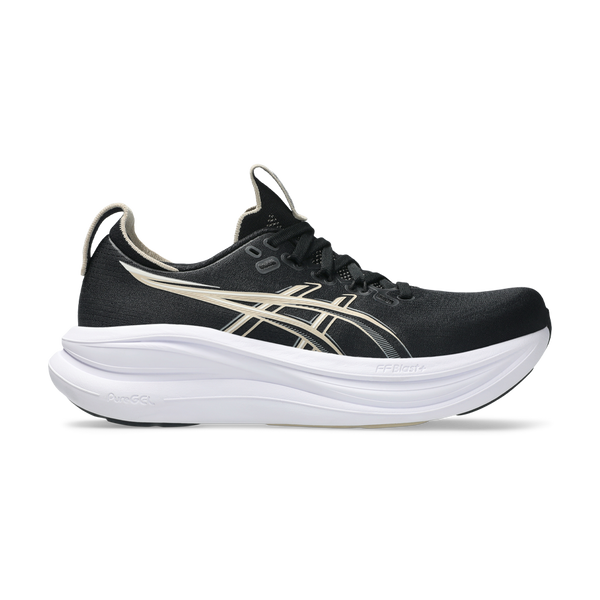 ASICS Women's GEL-NIMBUS 28 Black/Feather Grey